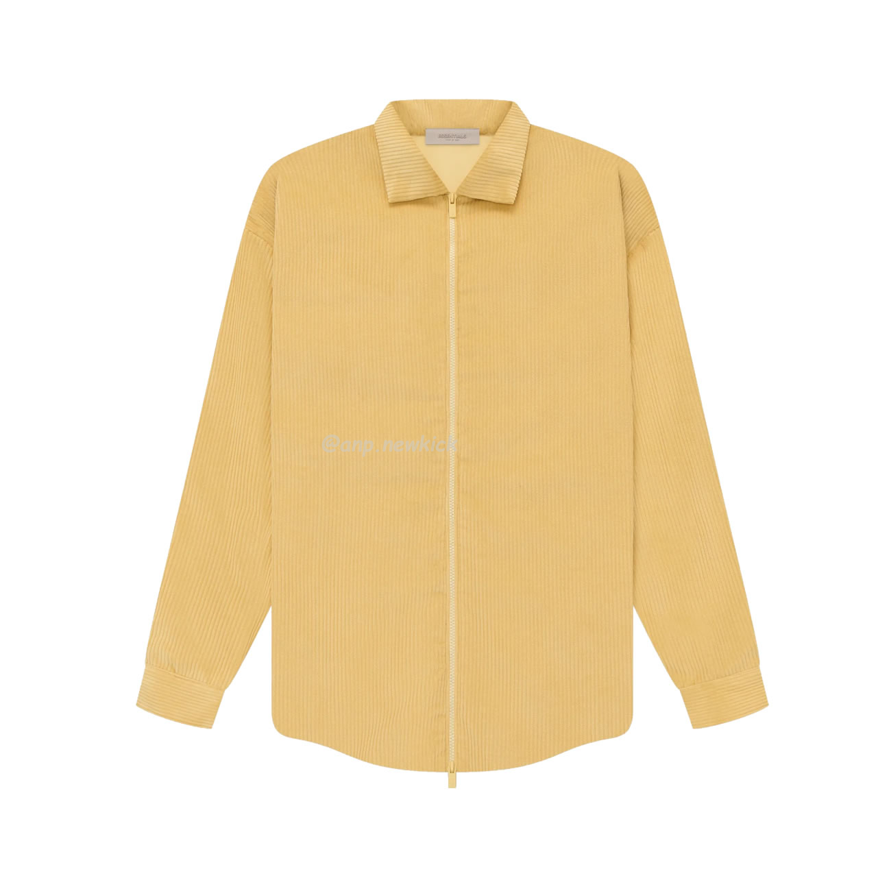 Fear Of God Essentials Corduroy Shirt Jacket Mid Length (2) - newkick.app